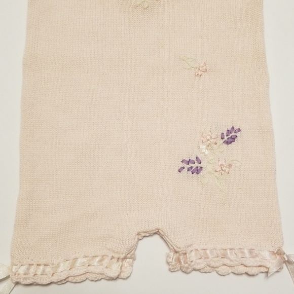 Little Newcomers Pink one piece with ribbon - Picture 4 of 6